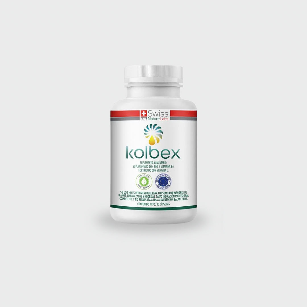 Kolbex Proteína de Caracol + Vitaminas 30 Cápsulas