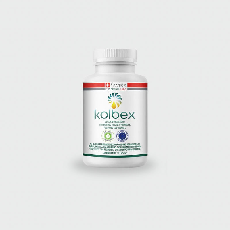 Kolbex Proteína de Caracol + Vitaminas 30 Cápsulas
